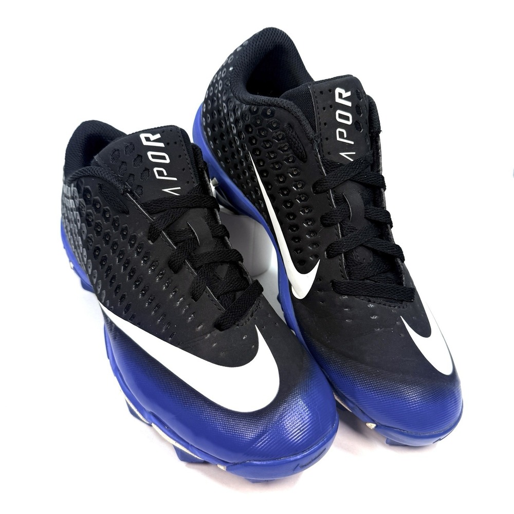 Nike Vapor Ultrafly 2 Keystone Baseball Cleats Mens 8 Black Blue AO7945-008